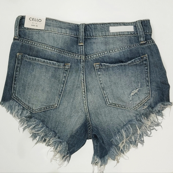 Beach Fray Denim Shorts - BRAND NEW - Picture 6 of 6